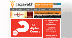 Desktop Screenshot of nazarethlutheran.org